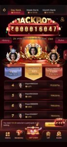 Rajwin Game console interface showing casino dashboard, bonus offers, wallet balance, and easy navigation menu for online gaming users.